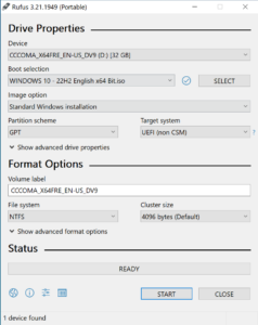 HƯỚNG DẪN TẠO USB CÀI WINDOWS VÀ ĐỊNH DẠNG Ổ CỨNG 5 rf4