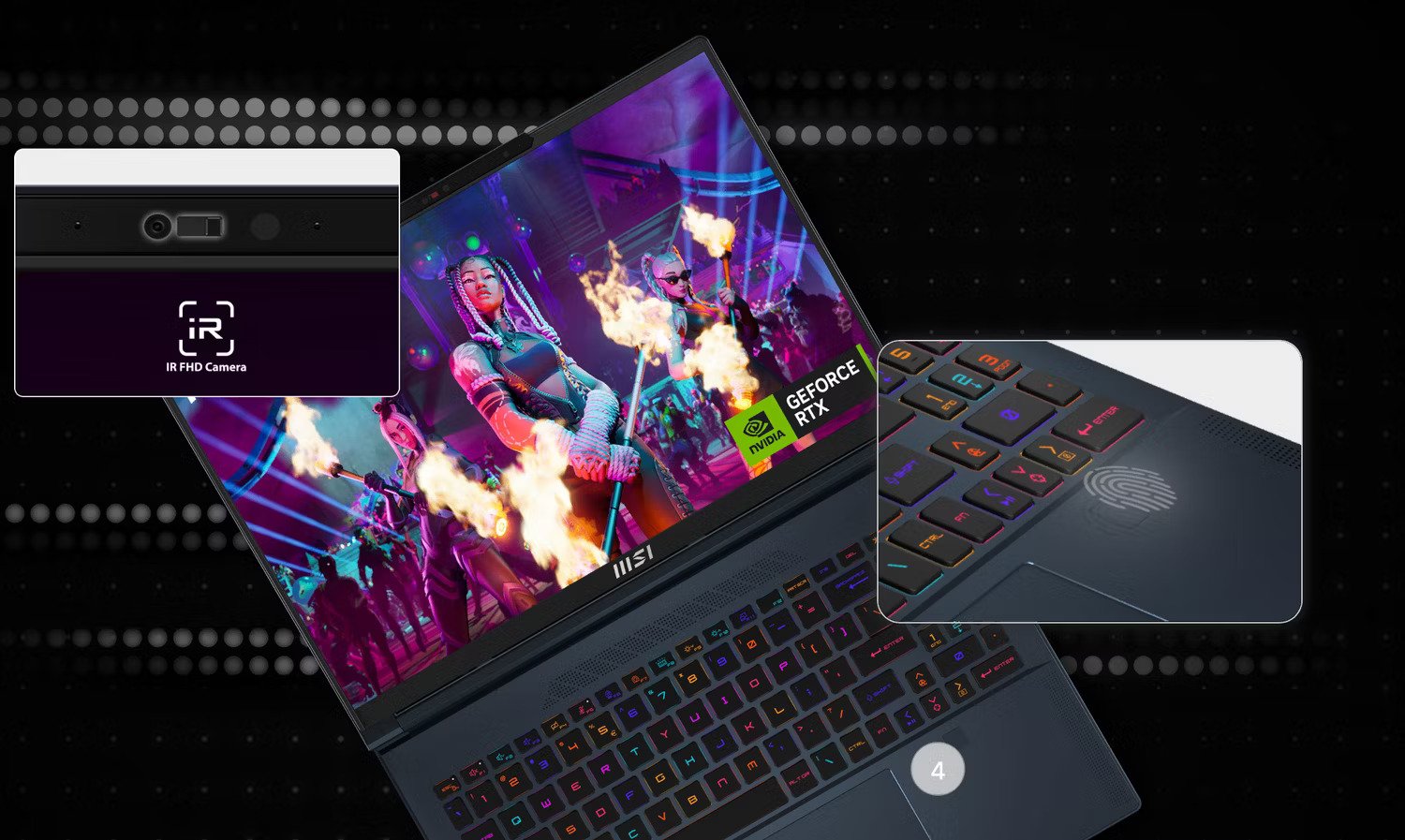 MSI Stealth 16 Studio: Máy tính xách tay Beast 16" tuyệt đẹp với RTX 4070 15 ezgif 1 d1c2f377f2