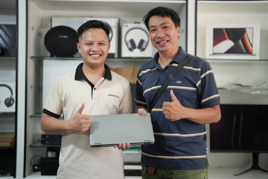 Thu laptop cũ đổi laptop mới 1 COHOTECH cam on khach hang 1