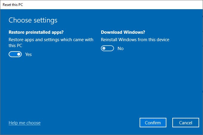 Cách khôi phục cài đặt gốc cho máy tính Windows  13 Cach khoi phuc cai dat goc cho may tinh Windows 06