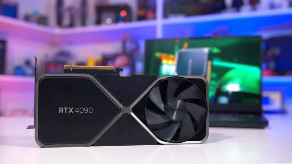GPU Nvidia GeForce RTX 4090 máy tính để bàn so với GPU Nvidia GeForce ...