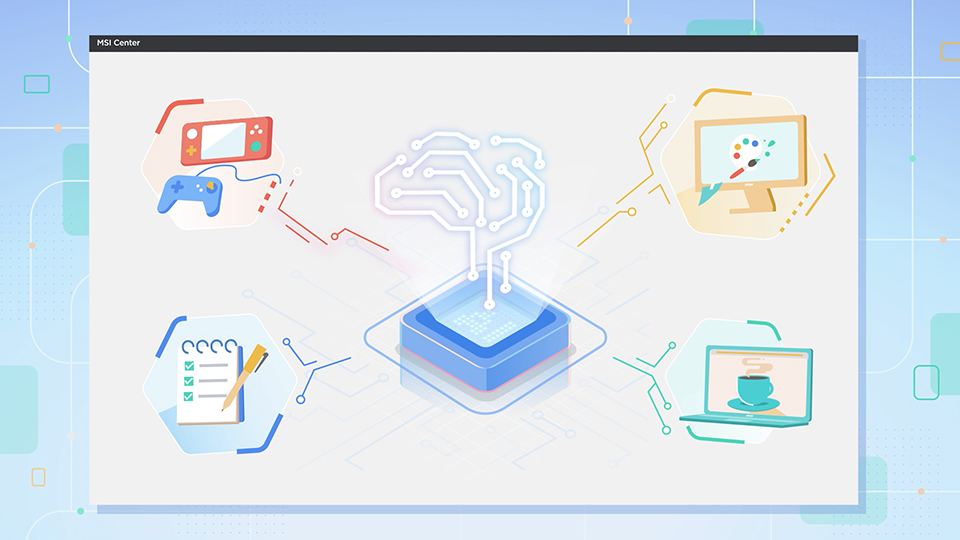 Công cụ AI của MSI: Đơn giản thông minh, Cuộc sống thông minh 2 Cong cu AI cua MSI 02