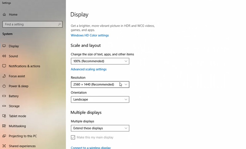 Kết nối máy tính xách tay của bạn với nhiều màn hình chơi game 21 Ket noi may tinh xach tay cua ban voi nhieu man hinh choi game 10