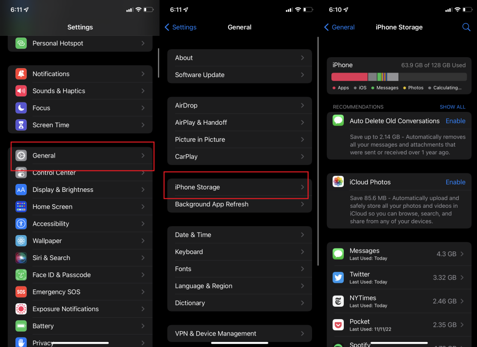 Xóa sự lộn xộn: Cách giải phóng dung lượng trên iPhone hoặc iPad của bạn 11 Cach giai phong dung luong tren iPhone hoac iPad cua ban 02