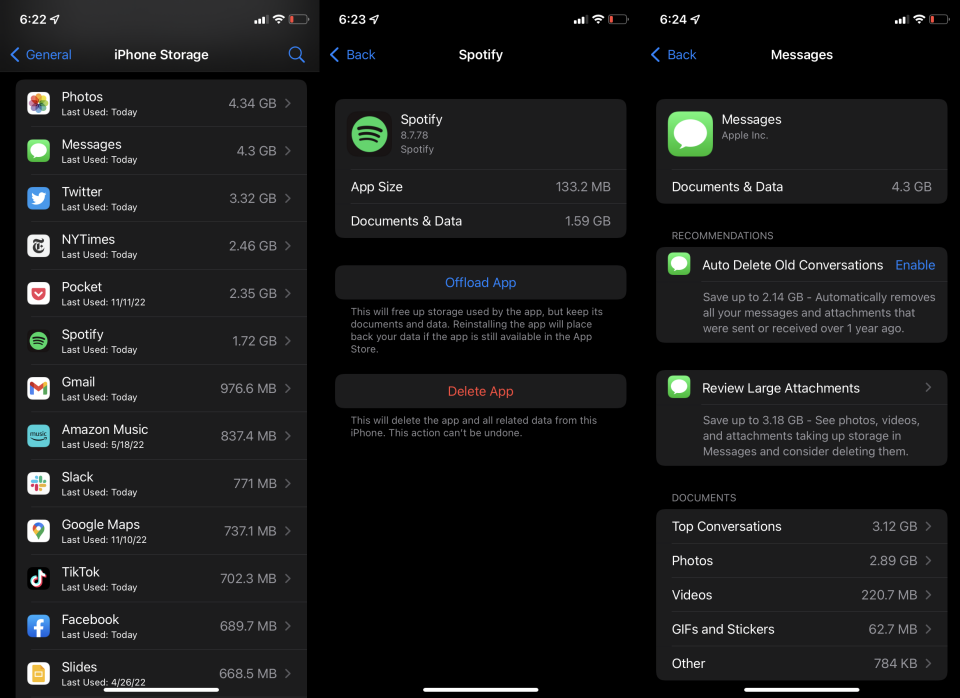 Xóa sự lộn xộn: Cách giải phóng dung lượng trên iPhone hoặc iPad của bạn 12 Cach giai phong dung luong tren iPhone hoac iPad cua ban 03
