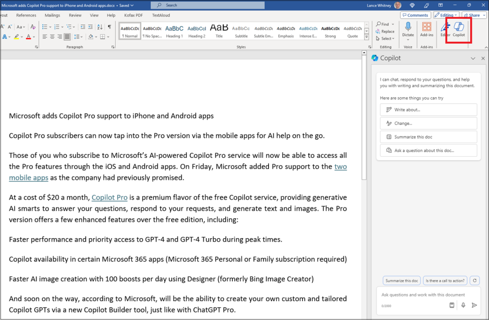 Muon tang nang suat Cach su dung Copilot Pro AI voi ung dung Microsoft 365 ​ 09