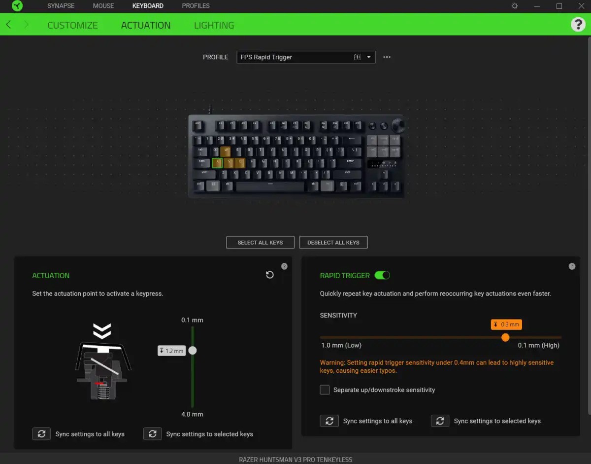 Razer Huntsman V3 08