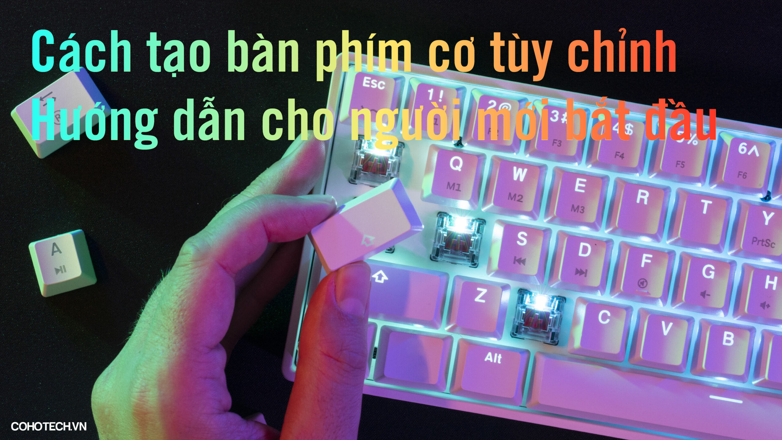 Cách tạo bàn phím cơ tùy chỉnh: Hướng dẫn cho người mới bắt đầu 1 Cach tao ban phim co tuy chinh Huong dan cho nguoi moi bat dau 13 01 scaled