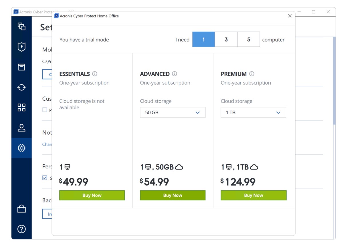 Danh gia Acronis Cyber Protect Home Office Sao luu PC hang dau 09