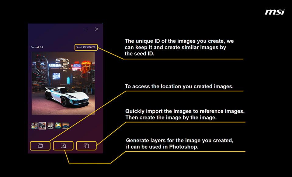 Trình tạo hình ảnh AI tốt nhất, Gặp gỡ nghệ sĩ AI của MSI 6 Trinh tao hinh anh AI tot nhat Gap go nghe si AI cua MSI 04