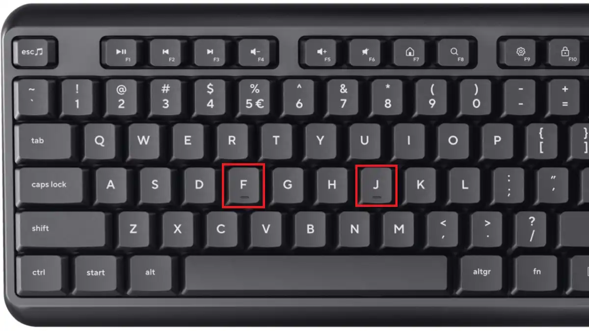 Lý do tại sao phím F và J trên bàn phím lại có chi tiết đặc biệt? 4 03