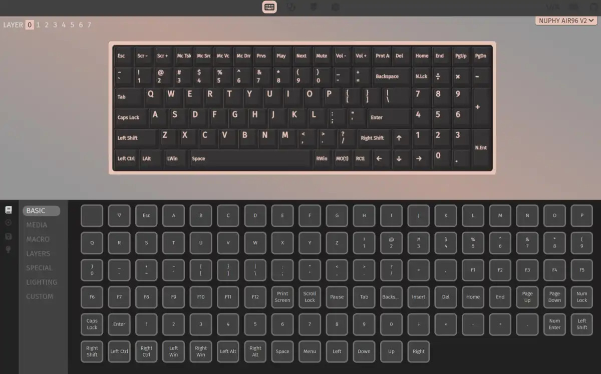 Ban phim co Nuphy Air V2 07