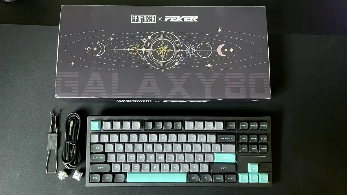 Epomaker x Feker Galaxy 80 keyboard 02