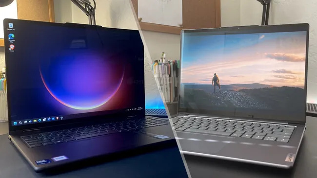 Lenovo Yoga 7i vs Lenovo Slim 7i: Bạn nên mua laptop Lenovo Gen 9 nào? 11 Lenovo Yoga 7i vs Lenovo Slim 7i 01