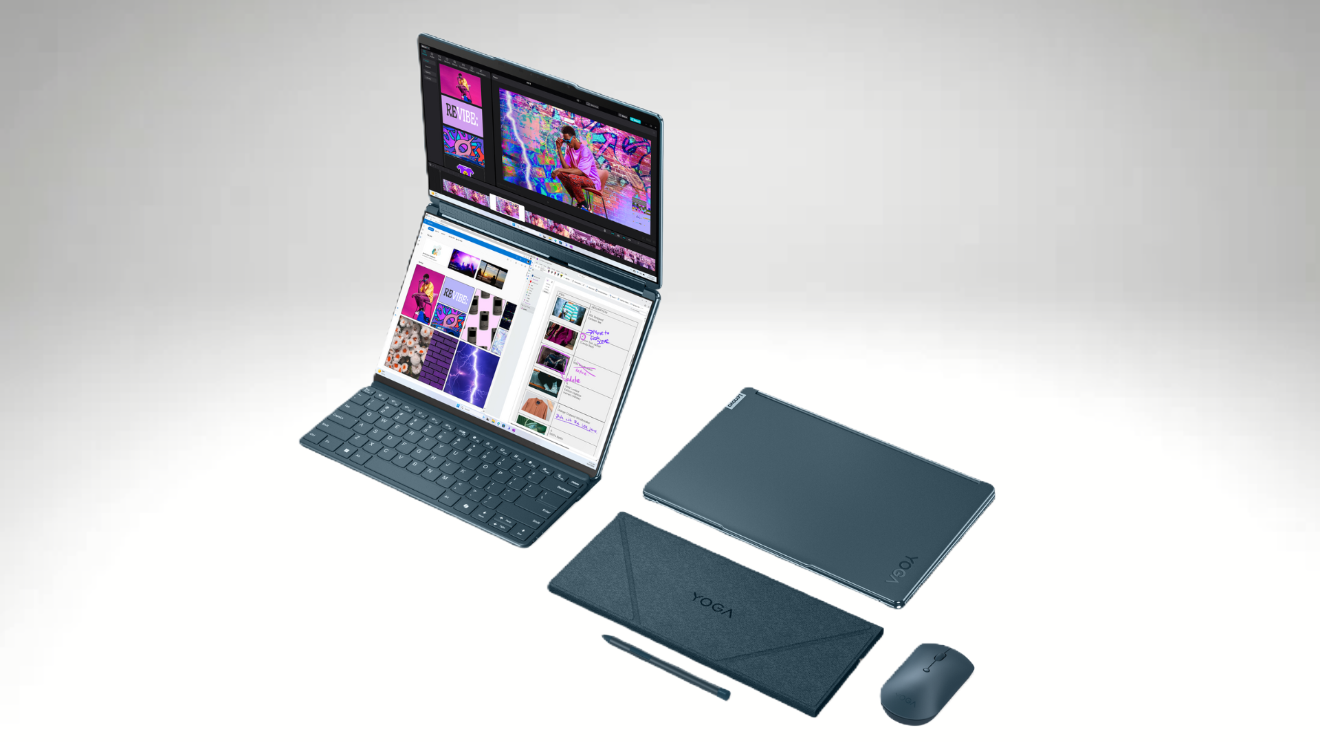 Lenovo Yoga Book 9i Gen 9 Webcam micro sinh trac hoc