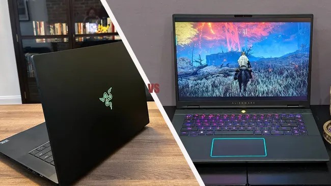 Razer Blade 16 (Đầu 2024) vs Alienware m16 R2 - Nên mua laptop chơi game cao cấp nào? 2 Razer Blade 16 Dau 2024 vs Alienware m16 R2 Nen mua laptop choi game cao cap nao 01