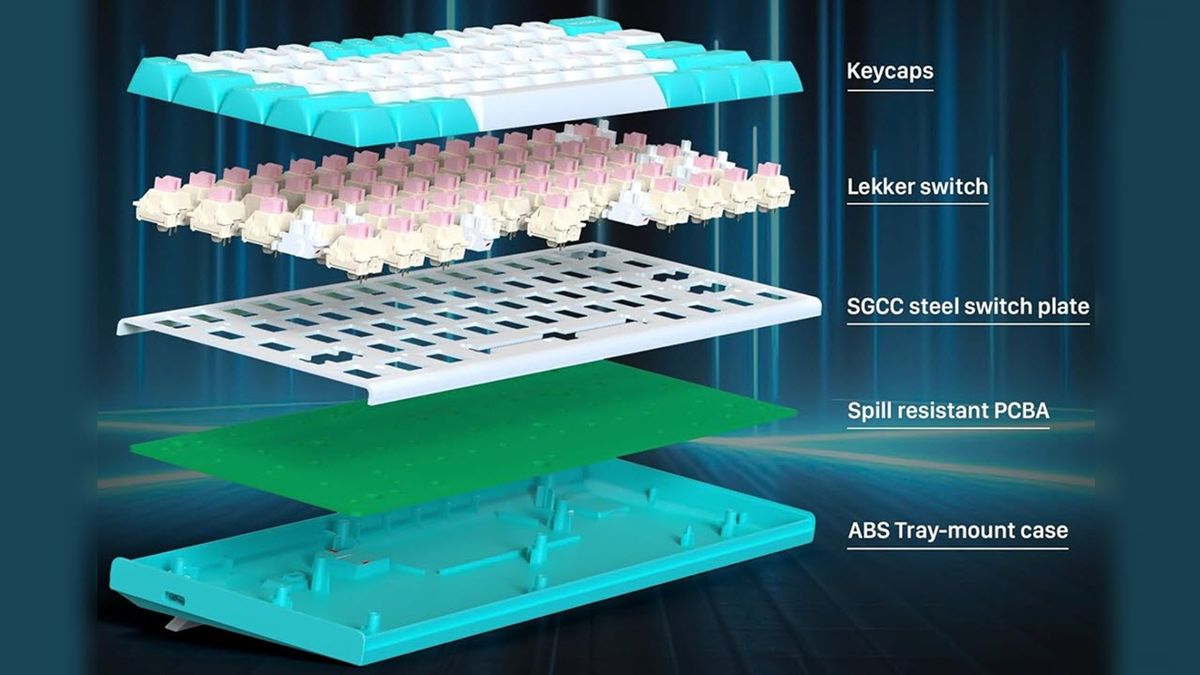 ban phim choi game tu tinh Redragon K683WB FIDD 08