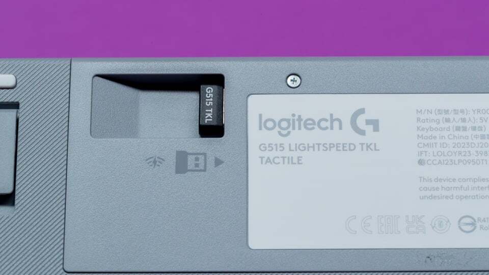 Logitech G515 Lightspeed TKL 05