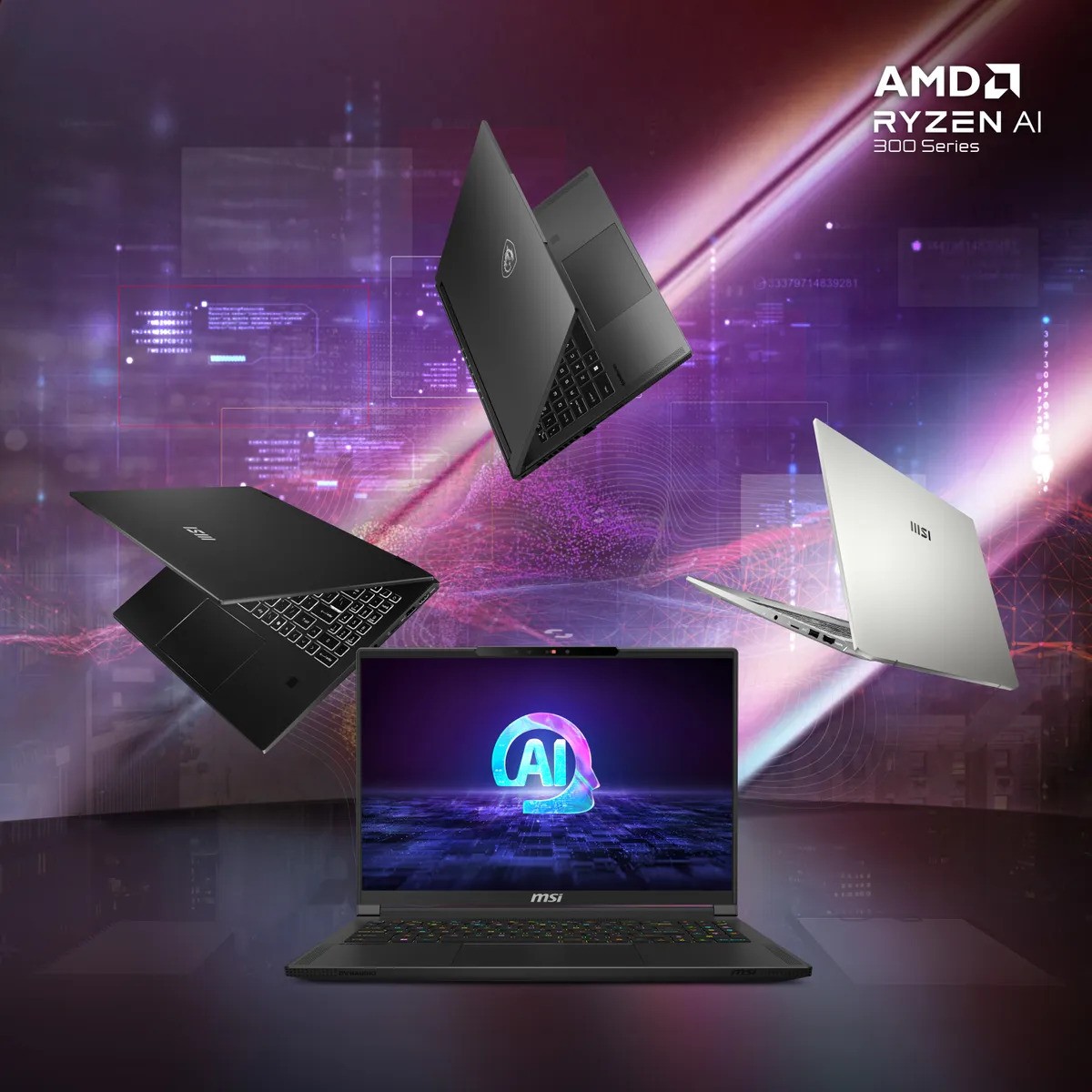 MSI nâng cấp laptop Stealth và Creator với vi xử lý AMD Strix Point và Intel Core Ultra AI 2 MSI nang cap laptop Stealth va Creator voi vi xu ly AMD Strix Point va Intel Core Ultra AI 02