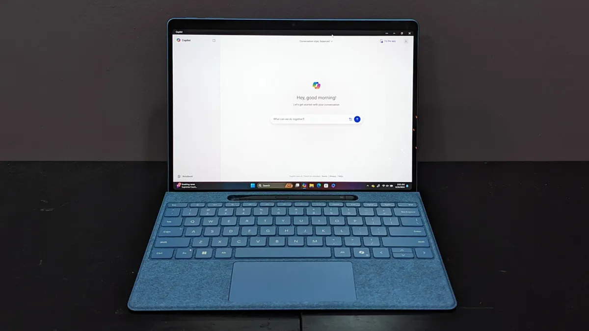 Microsoft Surface Pro Phien ban thu 11 10