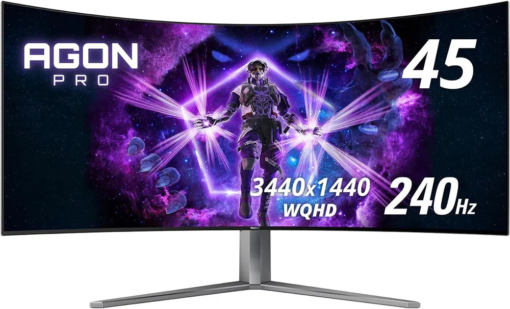 man hinh choi game OLED sieu rong 45 inch AOC Agon Pro AG456UCZD 02