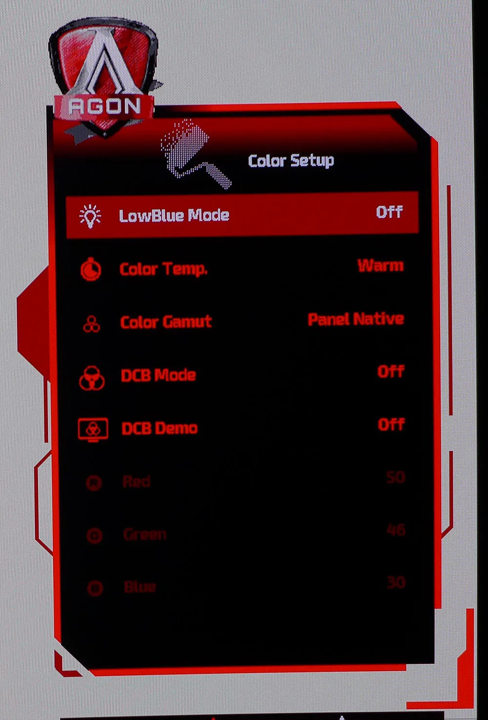 man hinh choi game OLED sieu rong 45 inch AOC Agon Pro AG456UCZD 12