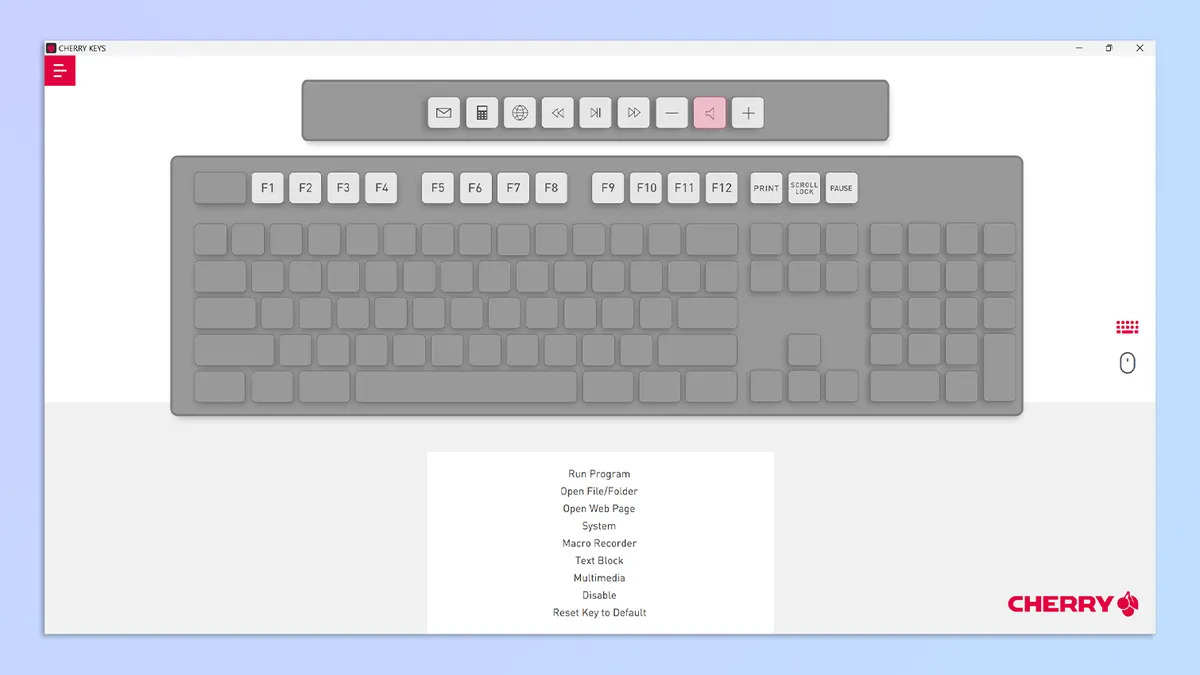 Cherry KW 7100 Mini BT 10