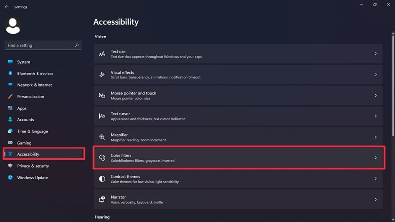 Cach dieu chinh mau sac tren Windows