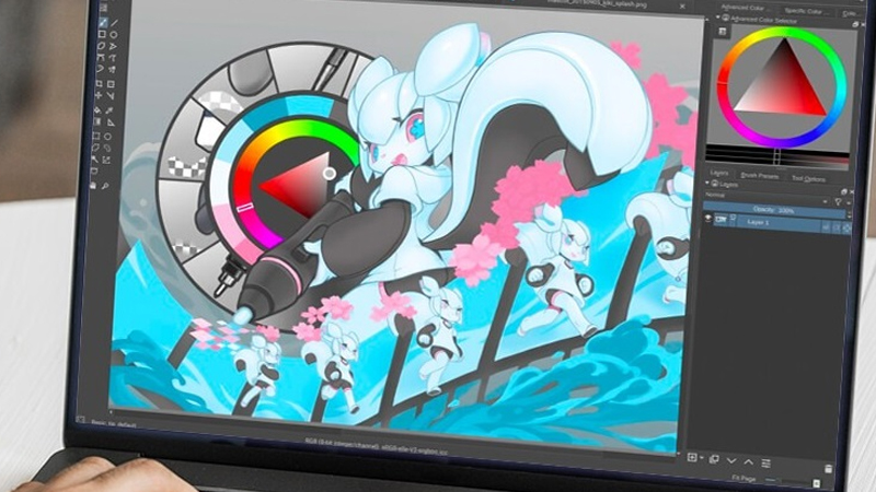 Hướng dẫn chọn mua laptop Dell Precision tốt nhất phù hợp với nhu cầu công việc 8 Cong viec do hoa 2D va chinh sua anh 1