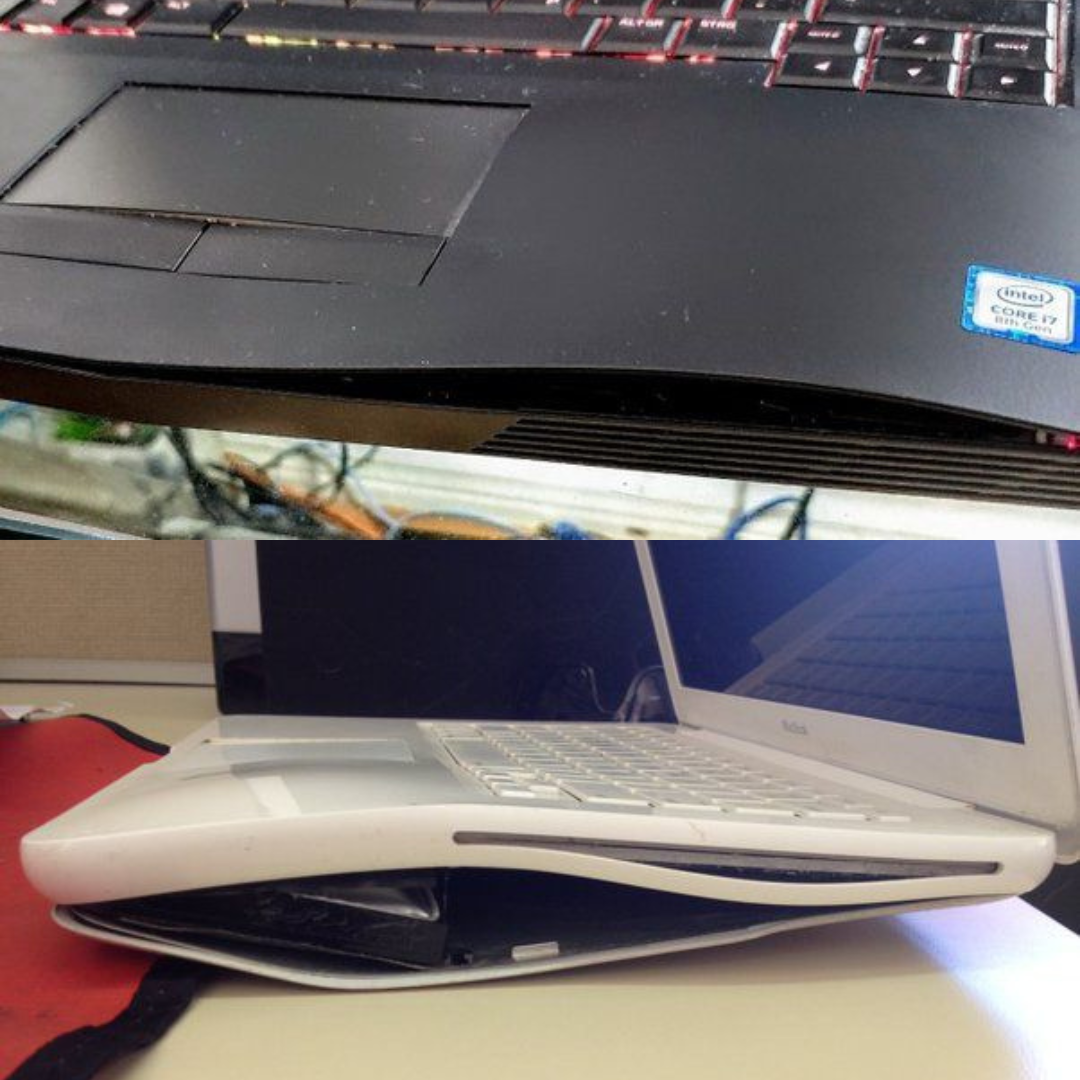 Hướng dẫn cách khắc phục pin laptop bị phồng hiệu quả và an toàn 3 Dau hieu nhan biet pin laptop bi phong