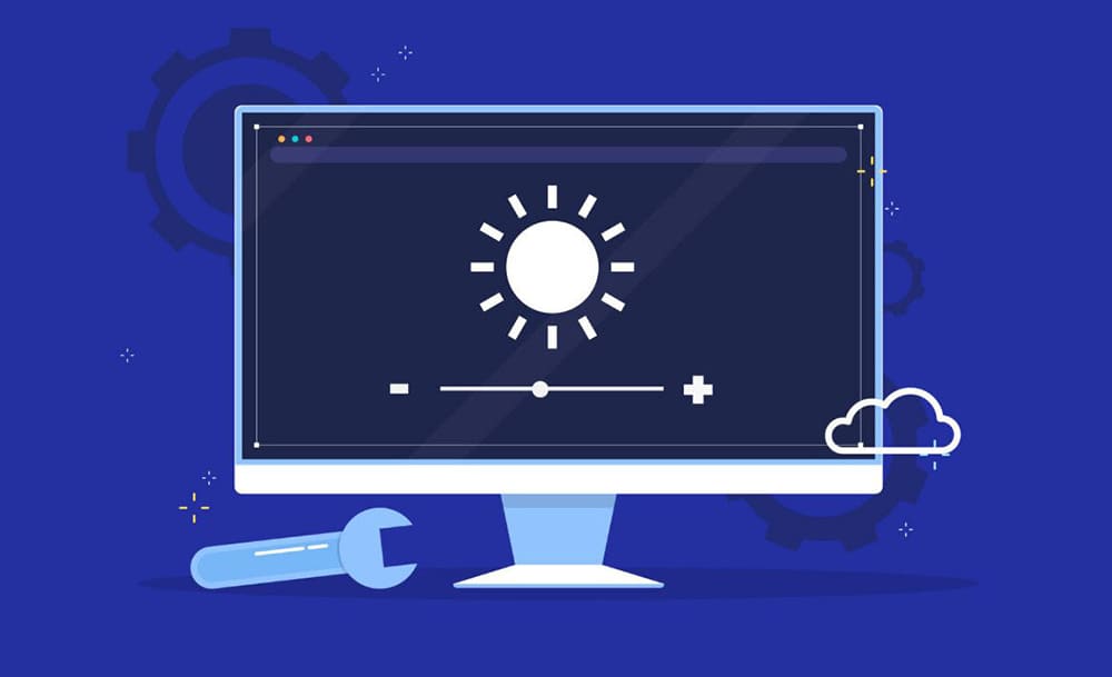 Nguyên nhân và cách khắc phục đốm sáng màn hình laptop 21 Dieu chinh den nen man hinh