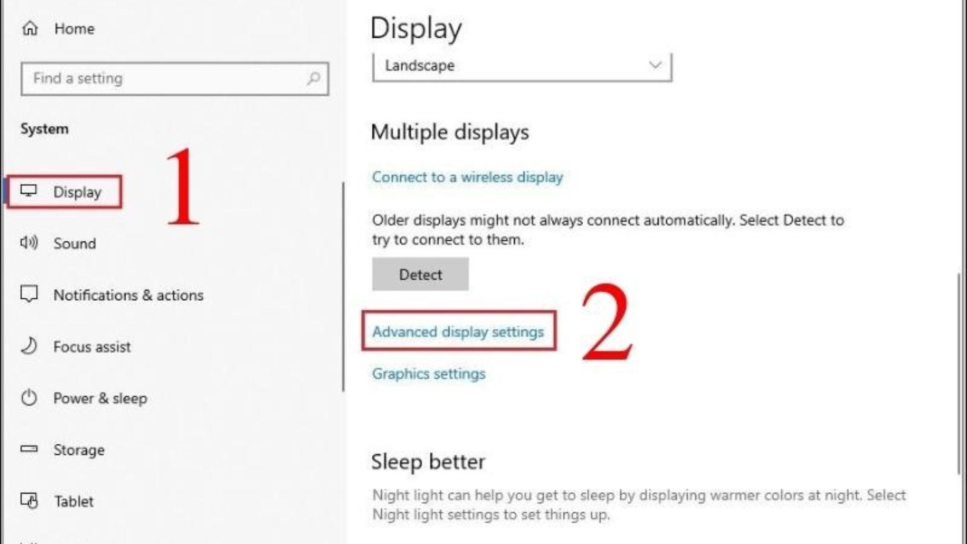 Hướng dẫn khắc phục lỗi màn hình laptop bị chớp giật, nhấp nháy 18 Dieu chinh tan so quet Refresh rate cua man hinh