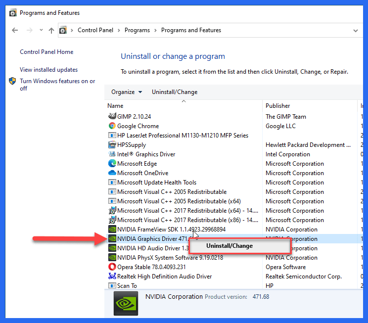 Cách sửa lỗi màn hình Laptop Windows bị đen 1 góc hiệu quả 14 Go va cai dat lai driver card do hoa