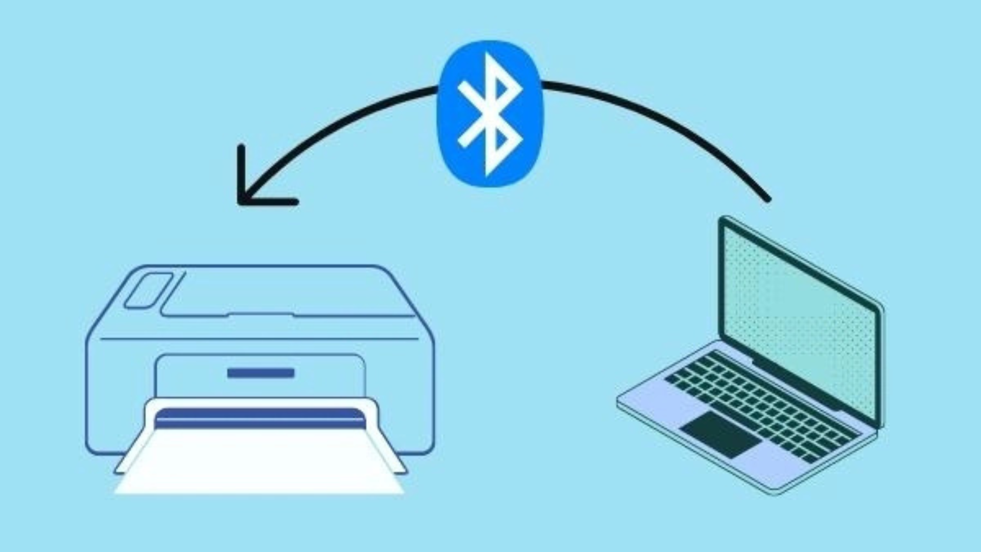 Ket noi may in voi laptop qua Bluetooth