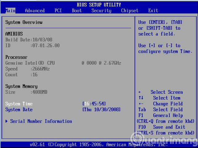 Hướng dẫn sửa lỗi laptop không vào được màn hình chính 6 Kiem tra BIOS va cai dat khoi dong