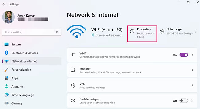 Hướng dẫn sửa lỗi laptop không kết nối được WiFi 22 Kiem tra cai dat IP va DNS