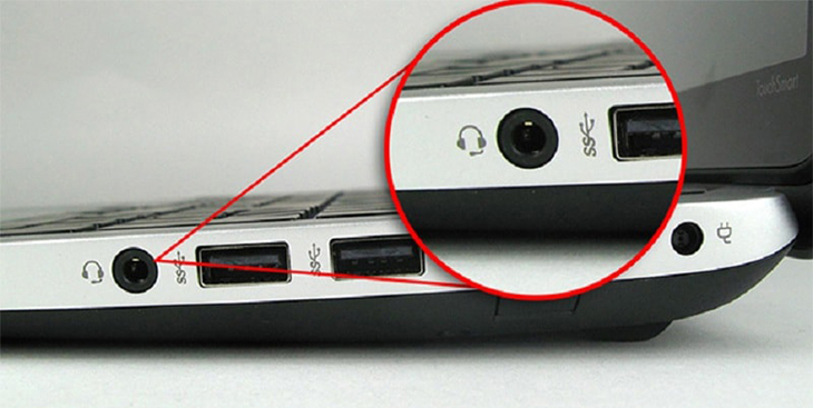 Hướng dẫn sửa lỗi Laptop Windows không nhận tai nghe hiệu quả 4 Loi cong tai nghe hoac phan cung