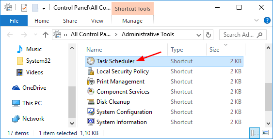 Hướng dẫn cách tắt Laptop Windows đúng cách và an toàn 20 Mo Task Scheduler