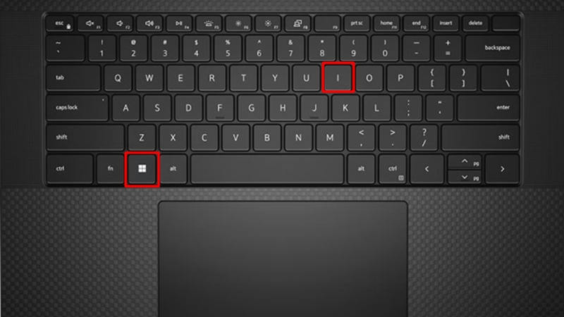 Mo ban phim ao qua Settings