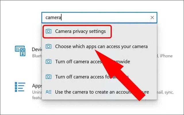 Hướng dẫn cách mở camera trên Laptop Windows & MacOS hiệu quả 14 Mo camera tren Windows 10