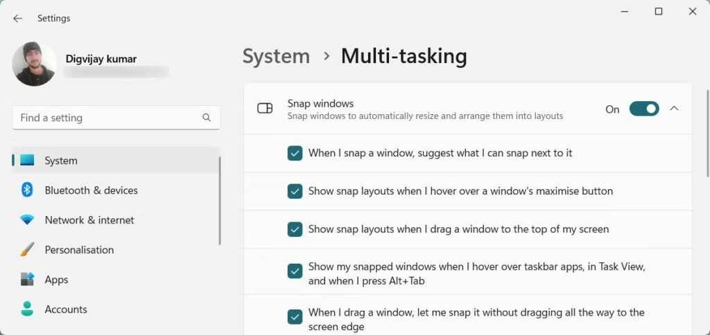 Hướng dẫn cách chia đôi màn hình Laptop Windows hiệu quả 17 tinh nang khong hoat dong