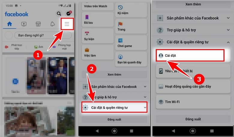 Hướng dẫn cách đổi mật khẩu Facebook hiệu quả an toàn 18 Cach doi mat khau Facebook tren dien thoai iPhone Android