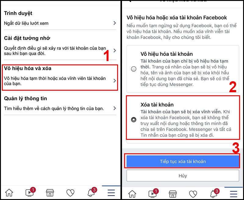 Hướng dẫn cách xóa tài khoản Facebook tạm thời và vĩnh viễn hiệu quả 16 Cach xoa tai khoan Facebook vinh vien