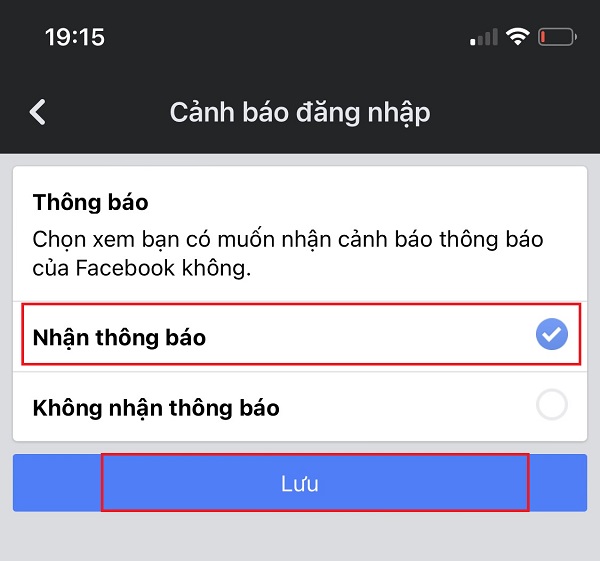 Hướng dẫn cách lấy lại tài khoản Facebook bị hack hiệu quả an toàn 25 Dat canh bao dang nhap 1