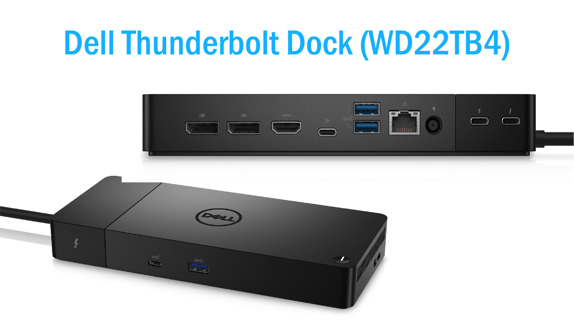 Dell Thunderbolt Dock WD22TB4 01