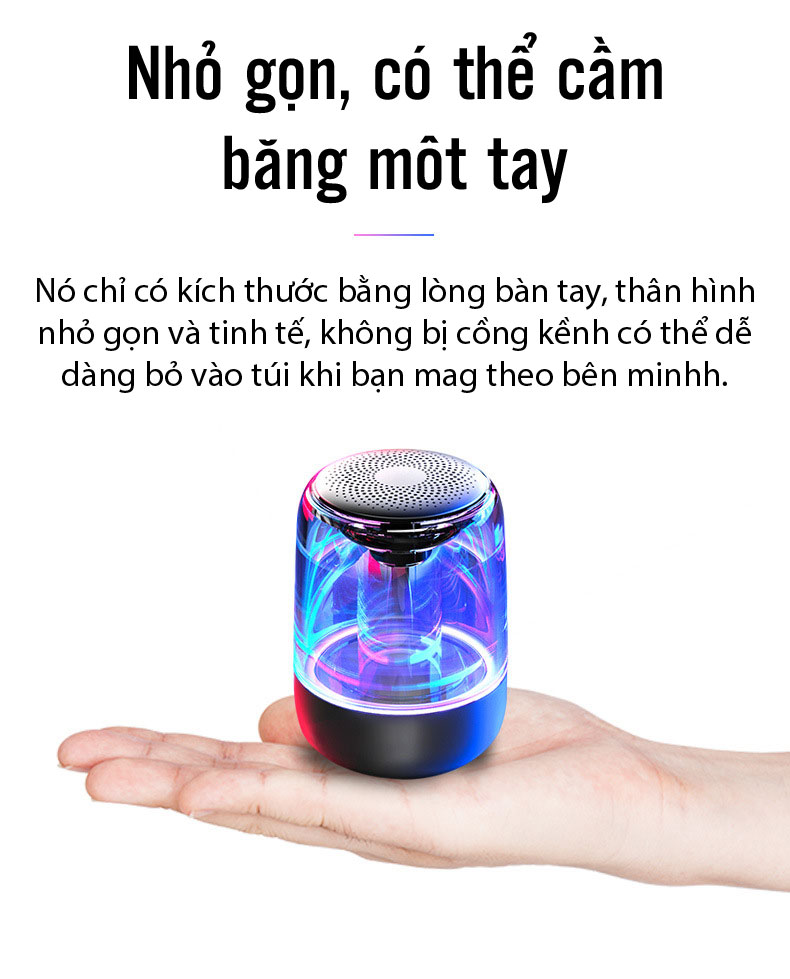 Loa nghe bluetooth wireless speaker C7 13