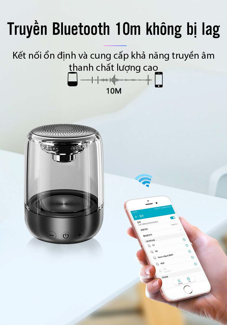 Loa nghe bluetooth wireless speaker C7 14