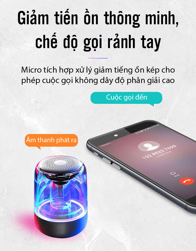 Loa nghe bluetooth wireless speaker C7 17