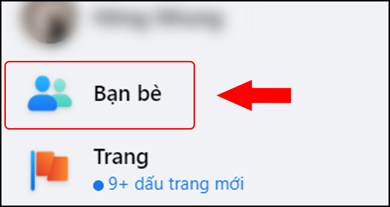 Su dung tinh nang Danh sach ban be cua Facebook