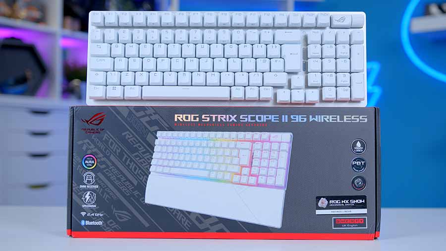 Top 5 bàn phím cơ ASUS tốt nhất để mua trong năm 2024: Sự lựa chọn cho các game thủ và dân IT 15 ASUS ROG Strix Scope II 96 Wireless